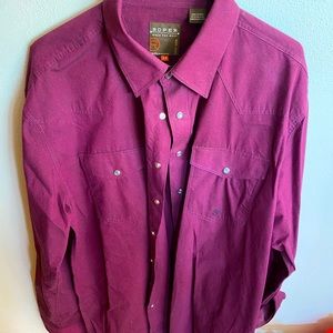Roper shirt size Large Tall. New been never worn.